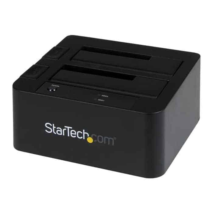 StarTech.com Dual 2.5"/3.5" Bay HDD/SSD Docking Station